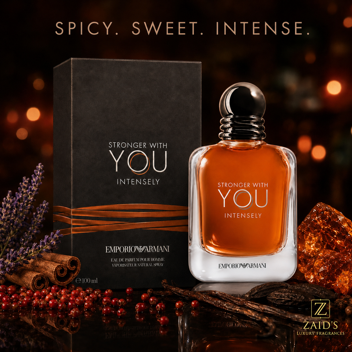 Emporio Armani Stronger With You Intensely Eau de Parfum — 100 ml