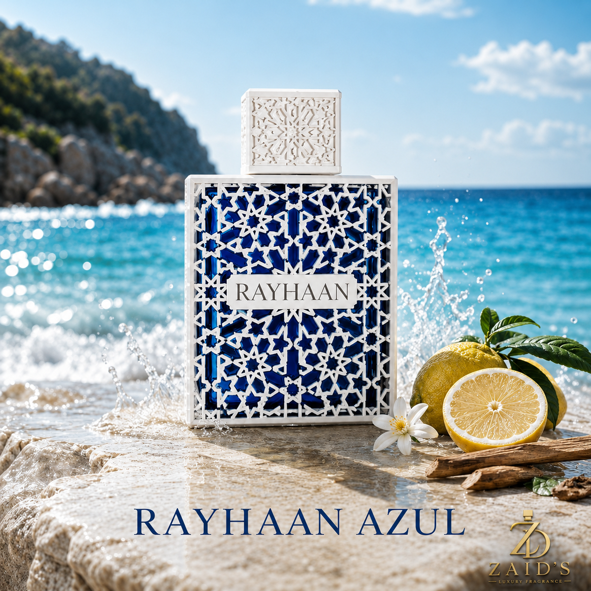 Rayhaan Azul Eau de Parfum for Men – 100 ml