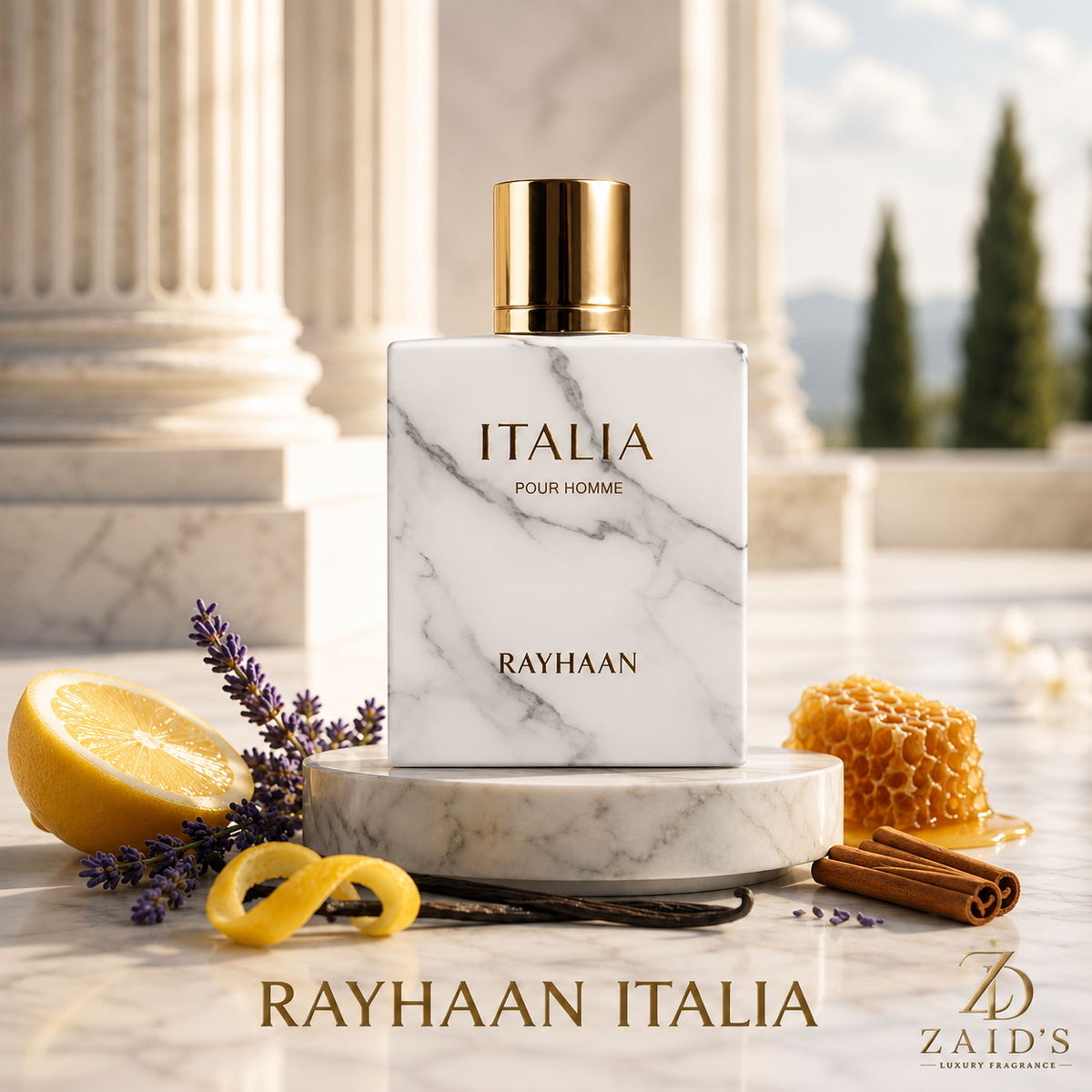 Rayhaan Italia Pour Homme Eau de Parfum – 100 ml
