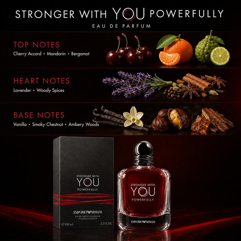 Emporio Armani Stronger With You Powerfully Eau de Parfum — 100 ml