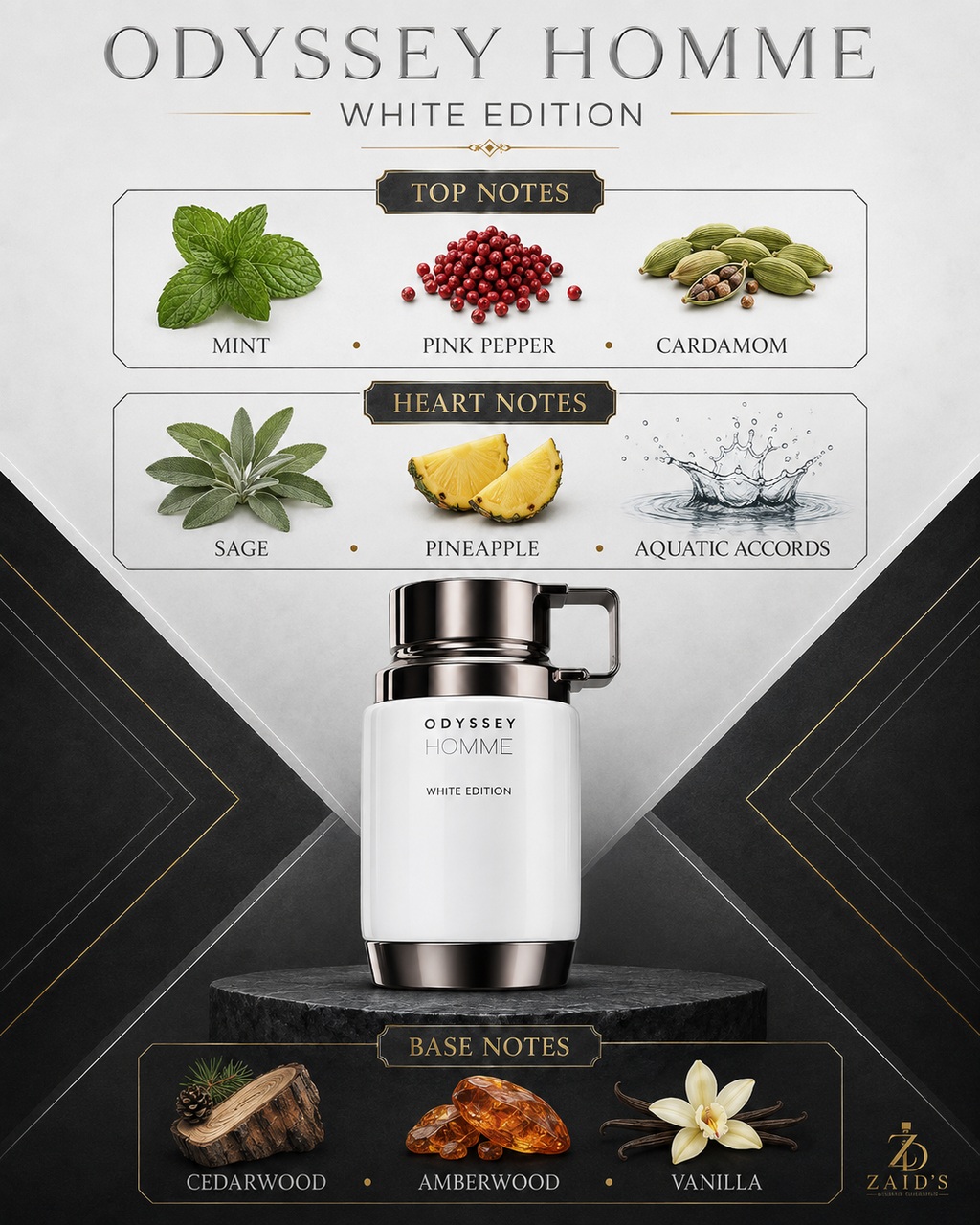 Armaf Odyssey Homme White Edition