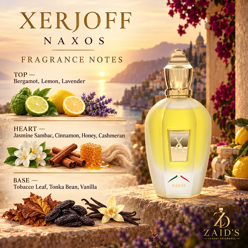 Xerjoff Naxos Eau de Parfum – 3.4 oz / 100 ml