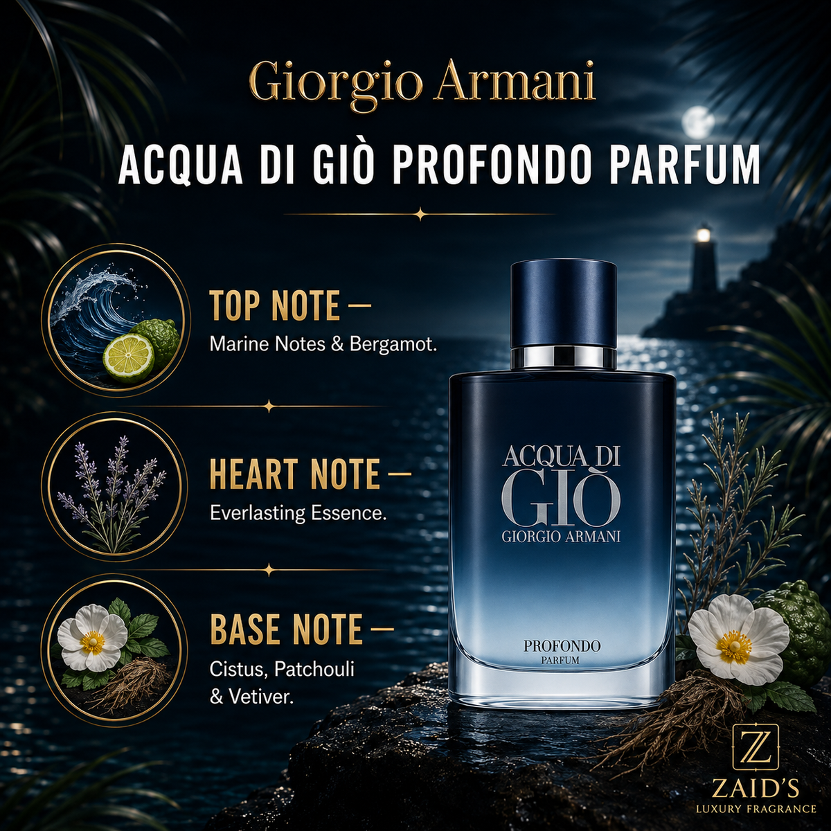 Acqua di Giò Profondo Parfum — 100 ml