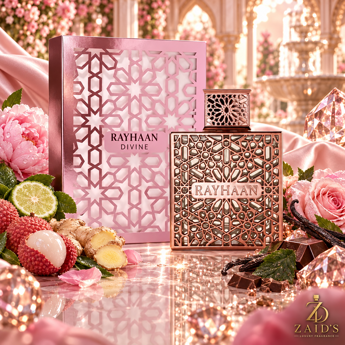 Rayhaan Divine Eau de Parfum 3.4 oz / 100 ml