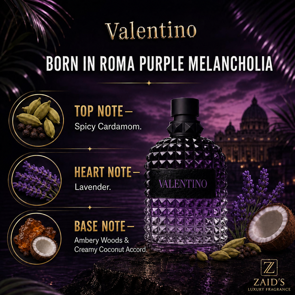 Valentino Uomo Born in Roma Purple Melancholia — 100 ml / 3.4 oz