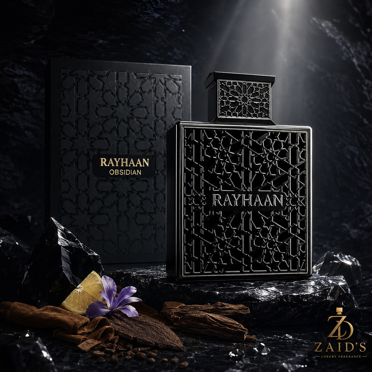 Rayhaan Obsidian for Men EDP – 100 ml