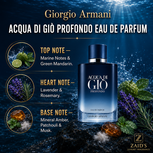 Acqua di Giò Profondo Eau de Parfum — 100 ml