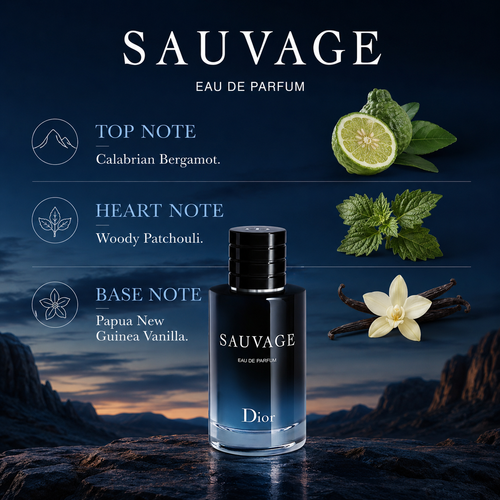 Dior Sauvage Eau de Parfum — 100 ml / 3.4 oz