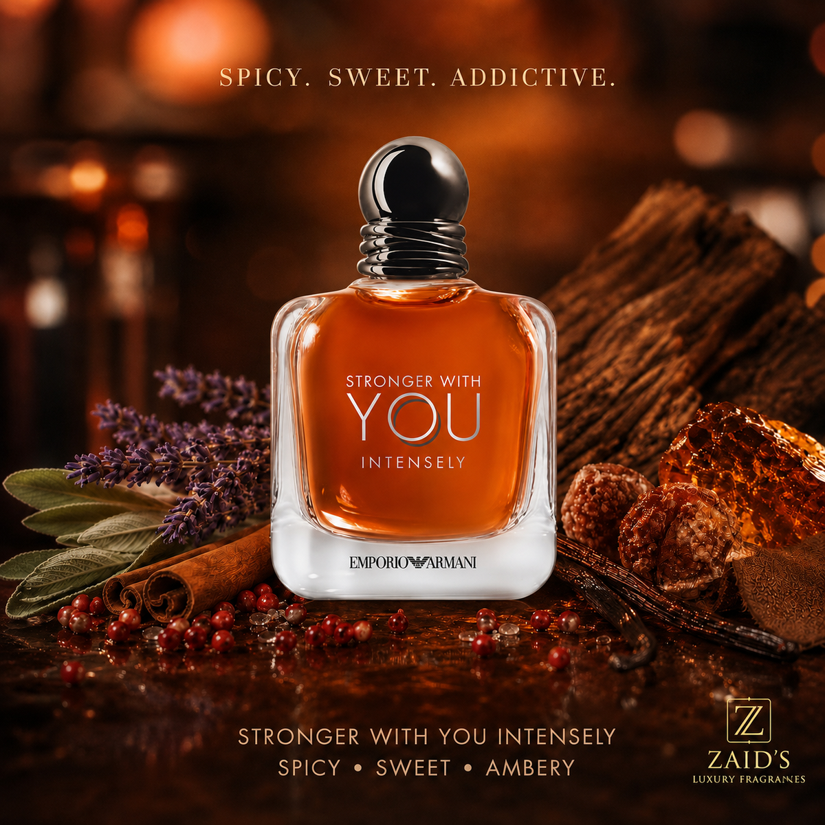 Emporio Armani Stronger With You Intensely Eau de Parfum — 100 ml