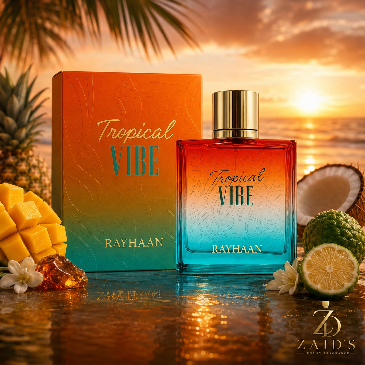 Rayhaan Tropical Vibe Unisex EDP – 100 ml