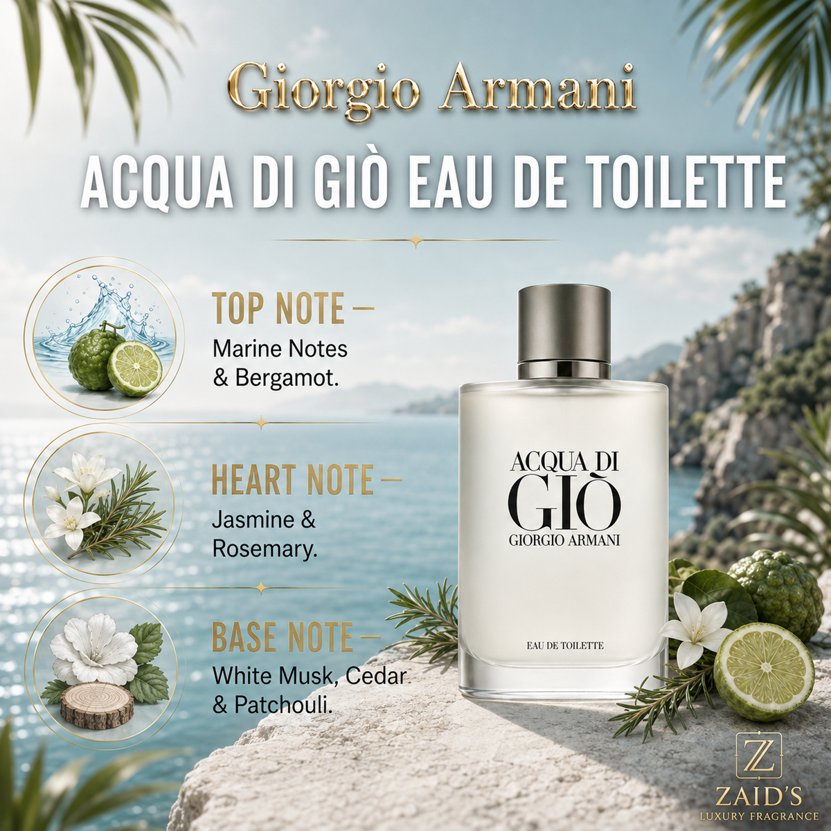 Acqua di Giò Eau de Toilette — 100 ml