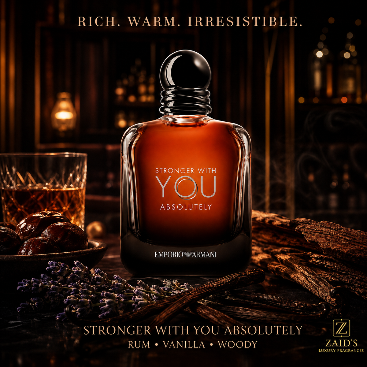Emporio Armani Stronger With You Absolutely Parfum — 100 m