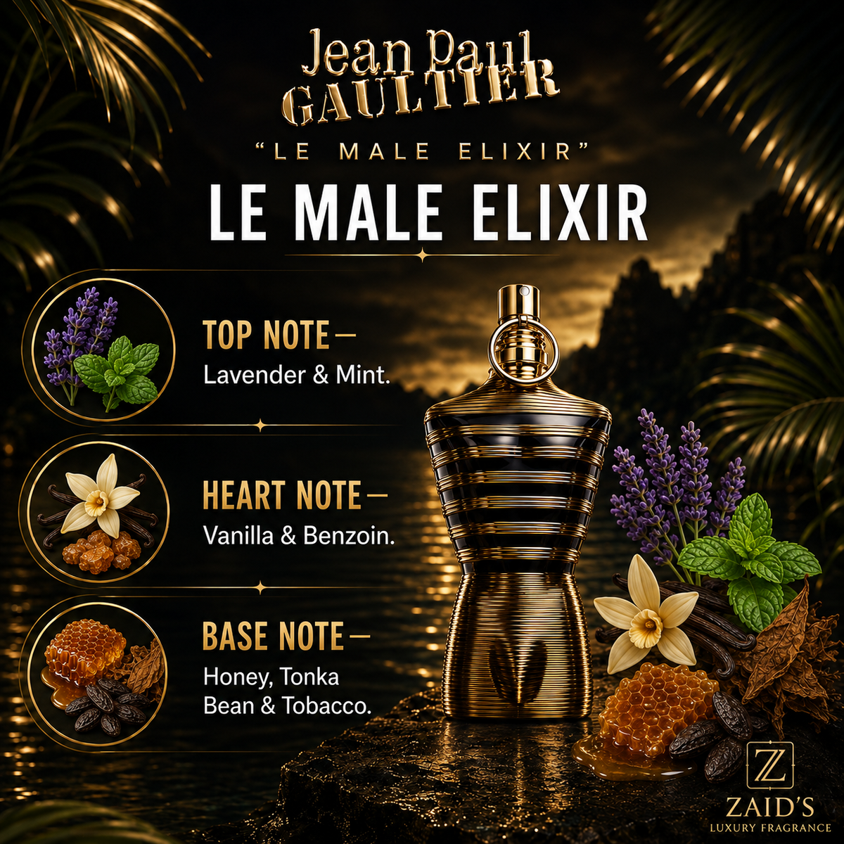 Jean Paul Gaultier Le Male Elixir — 125 ml / 4.2 oz
