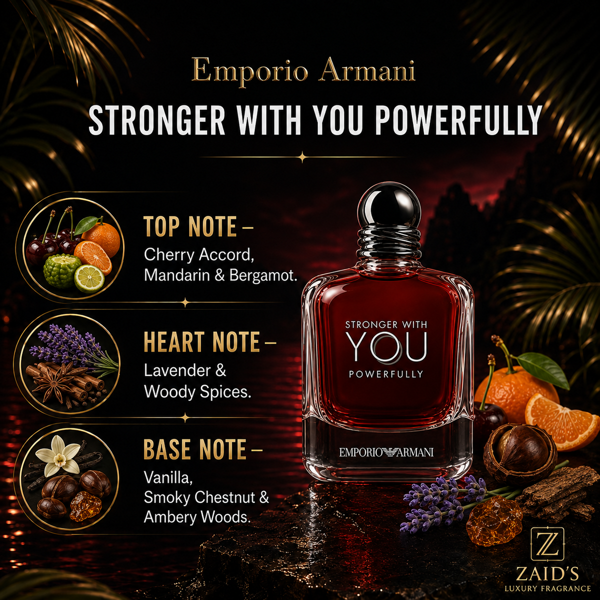 Emporio Armani Stronger With You Powerfully Eau de Parfum — 100 ml