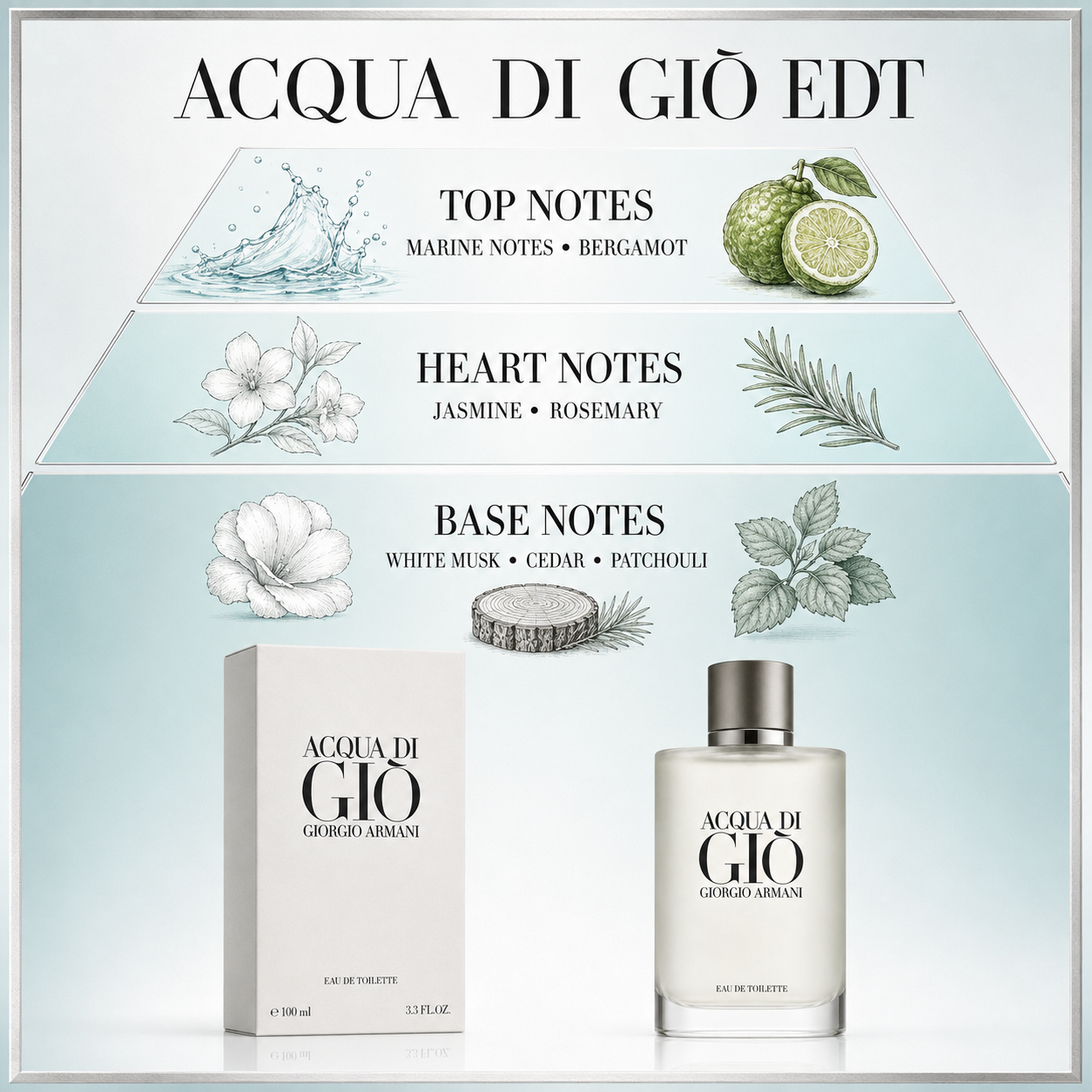 Acqua di Giò Eau de Toilette — 100 ml