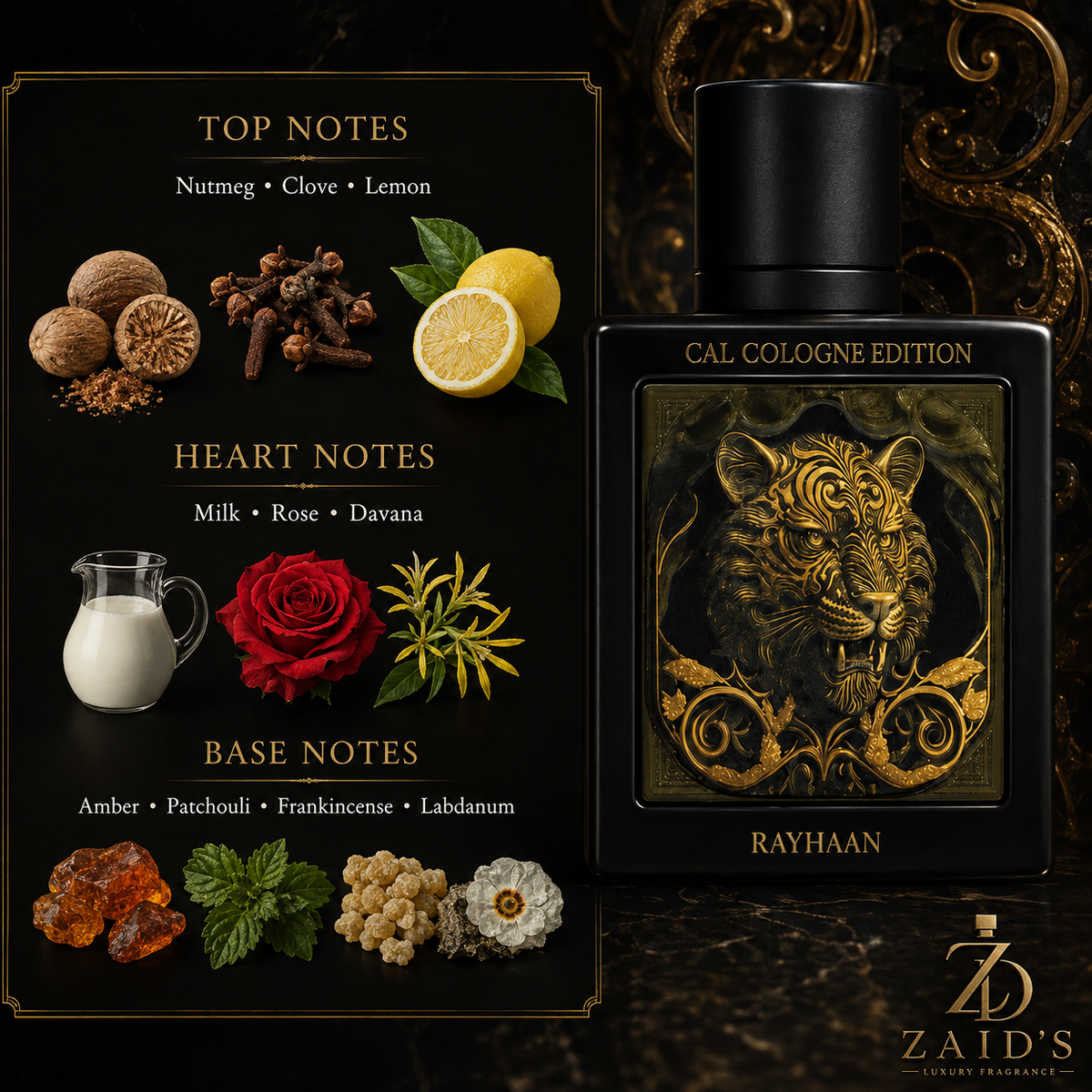 Rayhaan Tiger for Men EDP – 100 ml