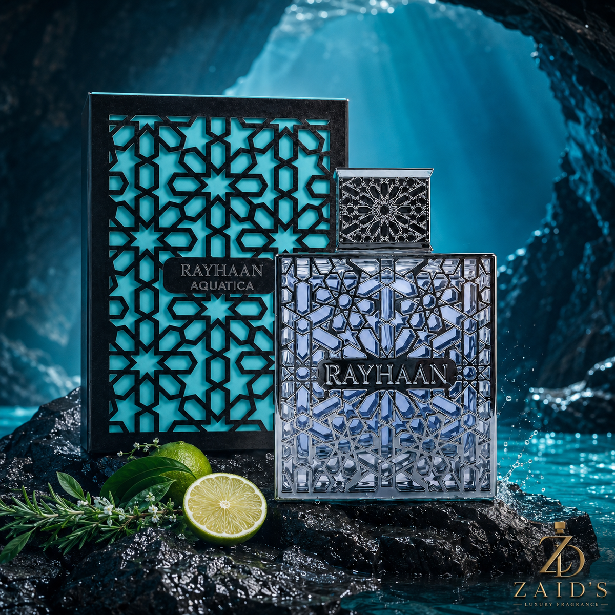 Rayhaan Aquatica Eau de Parfum for Men – 100 ml