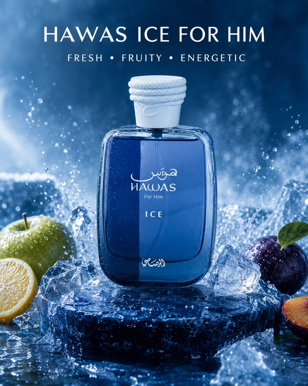 Rasasi Hawas Ice for Him EDP – 100 ml