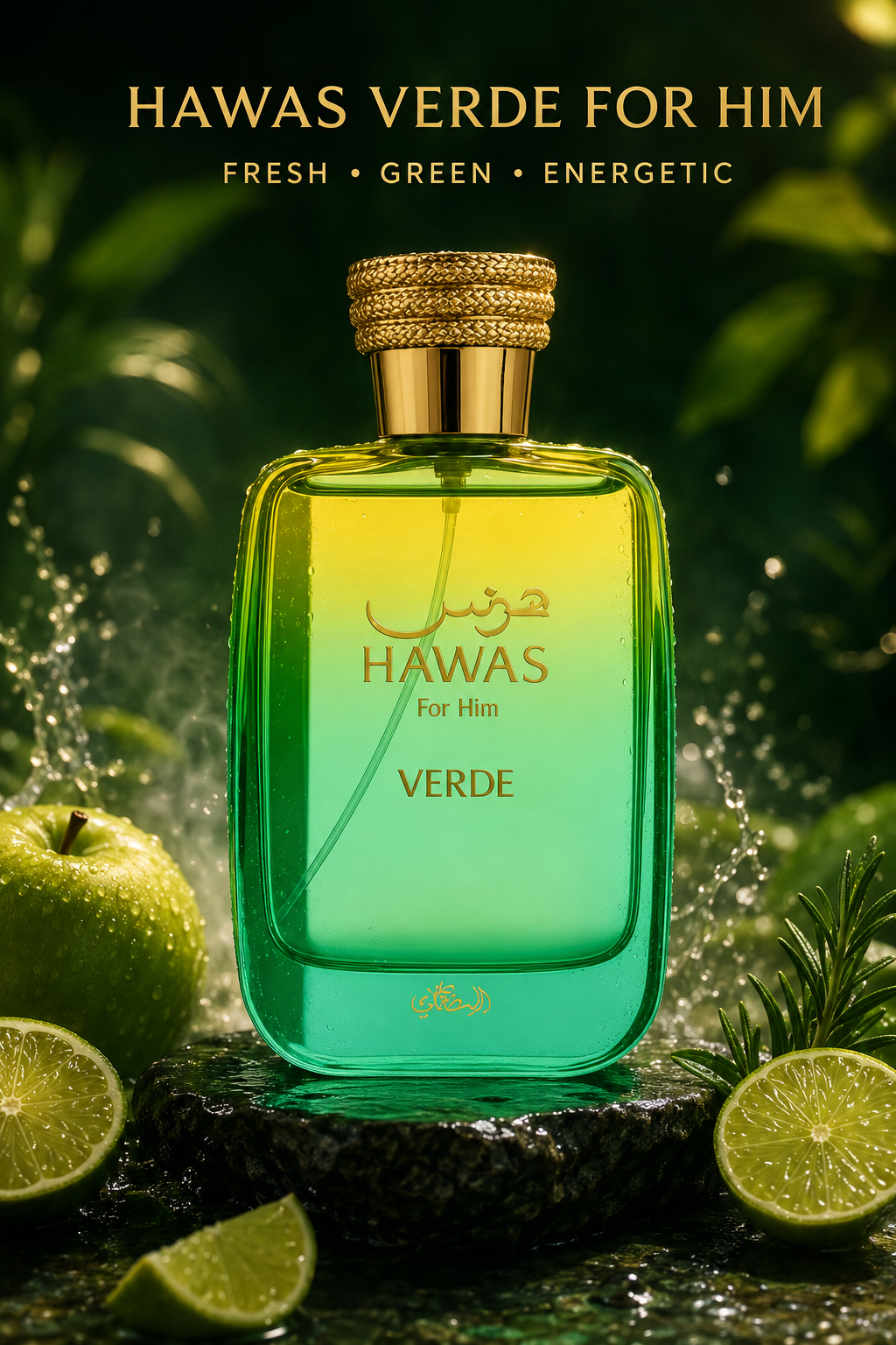 Rasasi Hawas Verde for Him EDP – 100 ml
