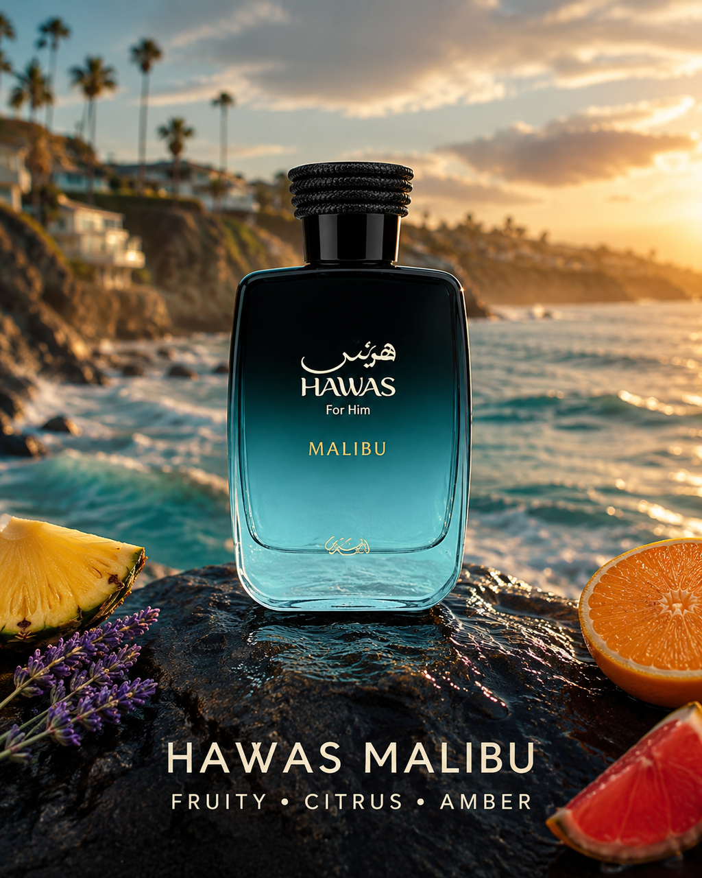 Rasasi Hawas Malibu for Him EDP – 100 ml
