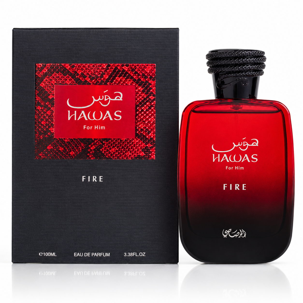Rasasi Hawas Fire for Him EDP – 100 ml
