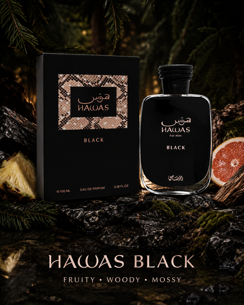 Rasasi Hawas Black for Him EDP – 100 ml