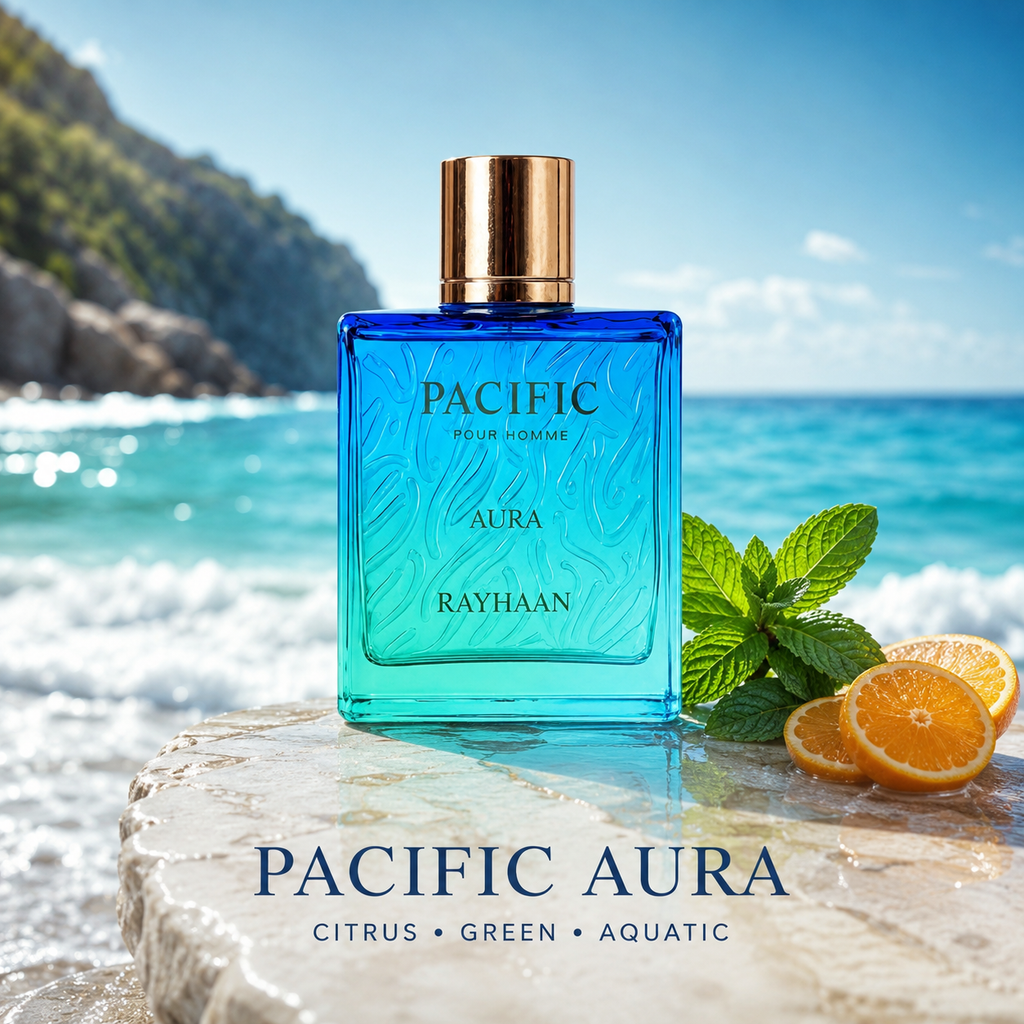 Rayhaan Pacific Aura for Men EDP – 100 ml