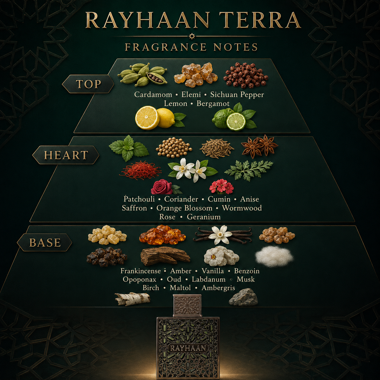 Rayhaan Terra Eau de Parfum – 100 ml