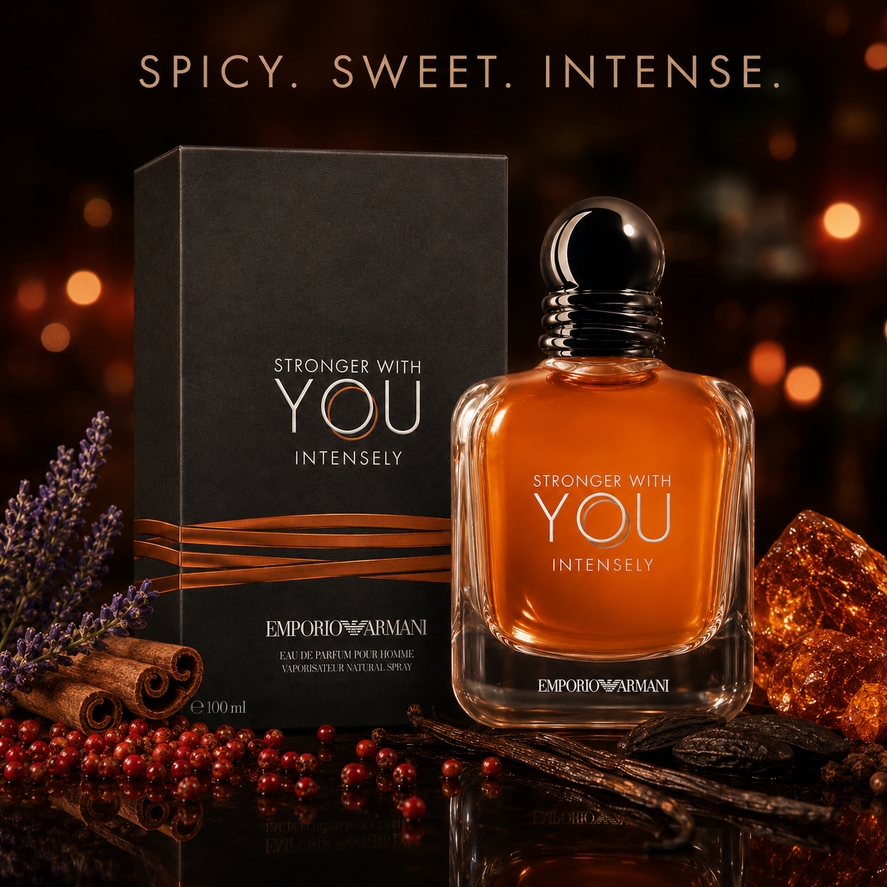 Emporio Armani Stronger With You Intensely Eau de Parfum — 100 ml