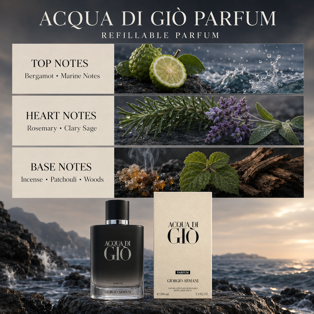 Giorgio Armani Acqua di Giò Parfum for Men – 100 ml